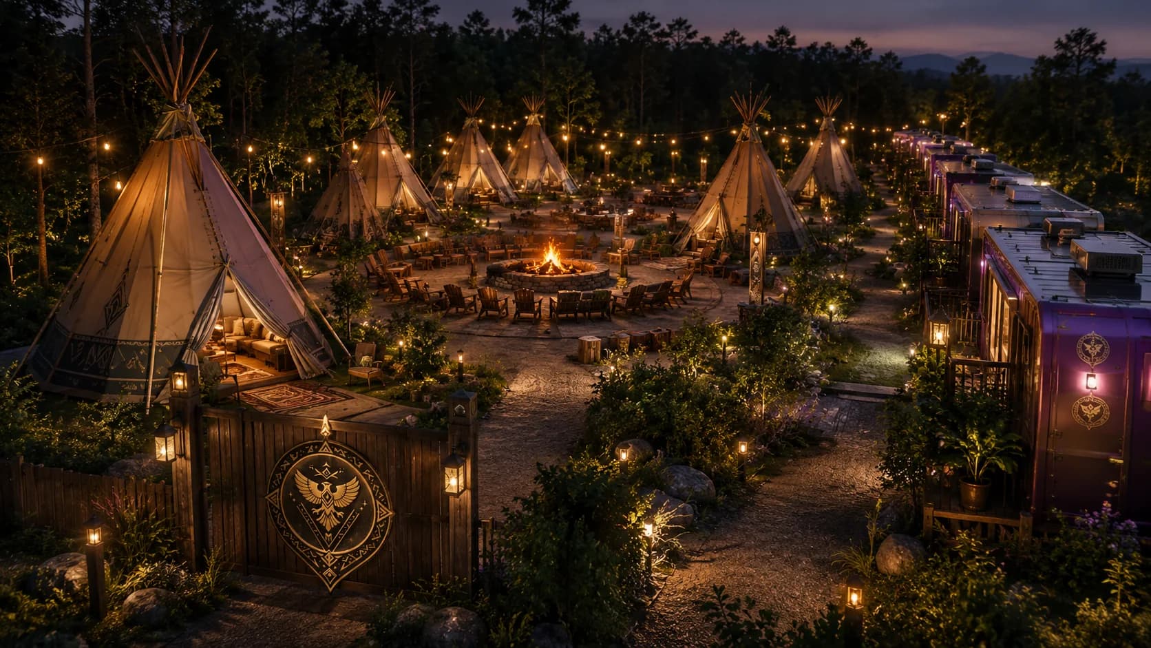 Phasing and buildout study for The Tribe complex